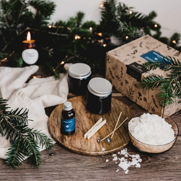 christmas candle making kit
