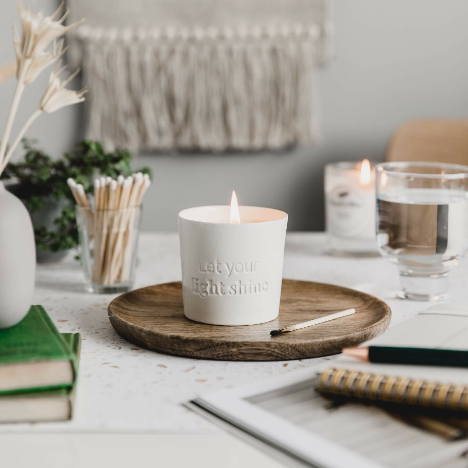 20-08-Hazel-and-blue-candles-68 ‘Let Your Light Shine’ Soy Candle