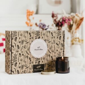 botanical flower soy candle making kit for beginners uk