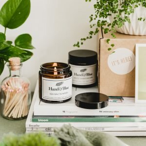 hand poured natural soy scented candles